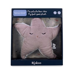 Kaloo warming cuddly starfish - Petit Calme lavender plush cushion