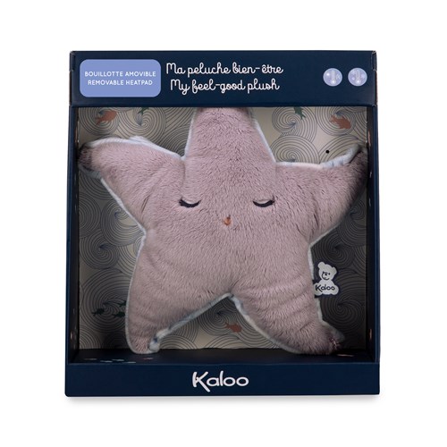 Kaloo warming cuddly starfish - Petit Calme lavender plush cushion