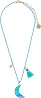 Calico Sun kids jewelry necklace moon glitter adjustable-2