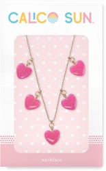 Calico Sun Sophia Necklace Heart