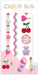 Calico Sun Lolly Temporary Tattoos