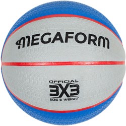 Megaform basketball 3x3 - official size and outdoor grip