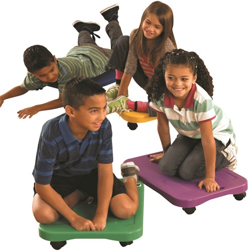 Spordas ergonomic scooters set of 6 - durable toy scooters-2