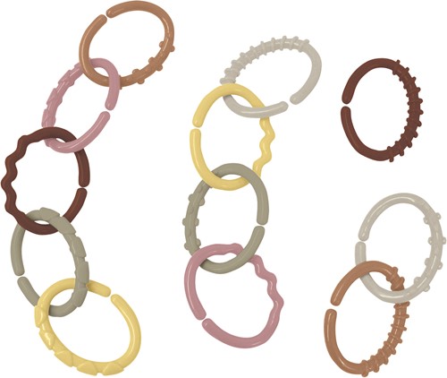 Edushape connectors Basic Boho Chic - 12 pieces