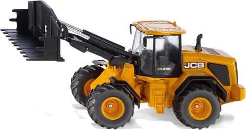 Siku JCB 435S Agri wheel loader - toy work vehicle 1:32 with front loader