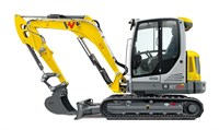Siku Wacker Neuson ET65 excavator toy 1:50 yellow metal plastic