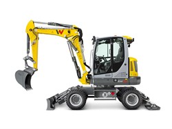 Siku Wacker Neuson EW65 excavator - construction vehicle 1:50 - metal plastic