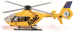 Siku rescue helicopter toy 1:55 yellow with movable rotors