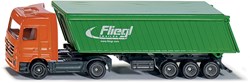 Siku toy truck with trailer and roof 1:87 metal vehicle