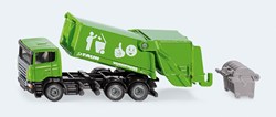 Siku refuse truck toy vehicle 1:87 with realistic design