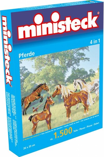 Ministeck Pferde 4in1 / horses 4in1 XL Box