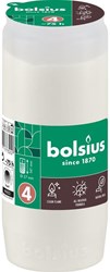Bolsius memorial candle white – long burning, outdoor suitable