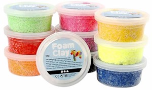 Foam clay
