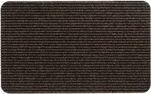 Hamat doormat choco 40x60 cm brown durable plastic entrance mat