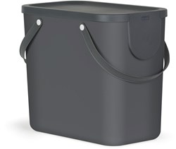 Rotho waste separator Albula 25 litre anthracite - recycling bin