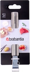 Brabantia citrus grater stainless steel - kitchen tool for citrus and chocolate