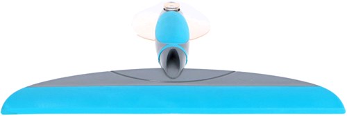 Linea shower squeegee Softwise with suction cup - white blue window wiper-2