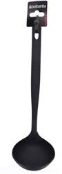 Brabantia soup ladle Black Line - non-stick kitchen utensil black