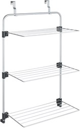Metaltex drying rack Tomado Gale 11 meters hangable on door silver