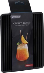 Excellent Houseware ice cube maker silicone grey crushed ice 18x14x2cm