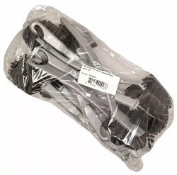 Luva dishwashing brush long model horsehair grey 10 pcs cleaning