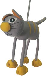 Jumpers wobble animal cat - colourful baby toy mobile