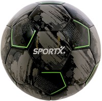 SportX mini football grey black 160-180gr - kids soccer ball toy-2
