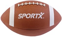 SportX rugby ball mini training ball 260-280 grams brown rubber-2