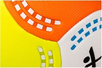 SportX beach football mini yellow orange 130-150 grams PVC ball-2