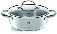 Fissler cooking pot stainless steel san francisco 16 cm silver induction