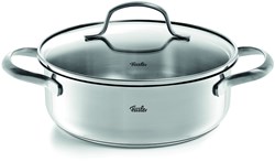 Fissler cooking pot stainless steel san francisco 16 cm silver induction