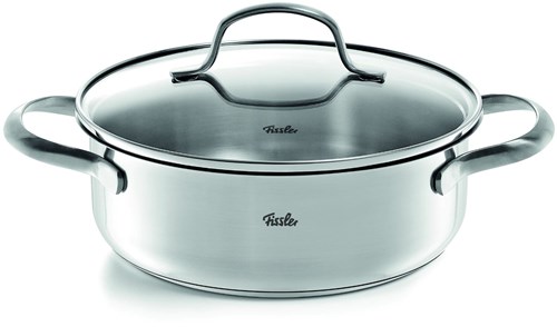 Fissler cooking pot stainless steel san francisco 16 cm silver induction