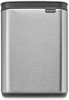 Brabantia waste bin Bo 4L - Matt Steel Fingerprint Proof trash can-2
