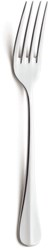 Amefa dessert fork Baguette silver 2 pieces stainless steel