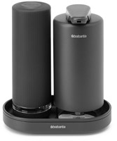 Brabantia soap dispenser set - kitchen accessory Mineral Infinite Grey