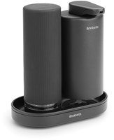Brabantia soap dispenser set - kitchen accessory Mineral Infinite Grey-2
