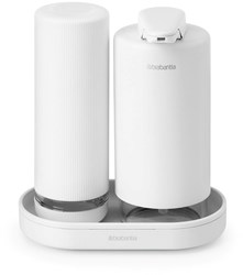 Brabantia soap dispenser set kitchen accessory - Mineral Fresh White