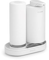 Brabantia soap dispenser set kitchen accessory - Mineral Fresh White-2