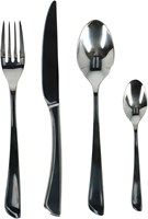 Amefa cutlery set Juno 24-piece - stainless steel silver - modern design-2