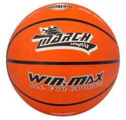 Winmax basketball junior size 5 orange rubber for kids