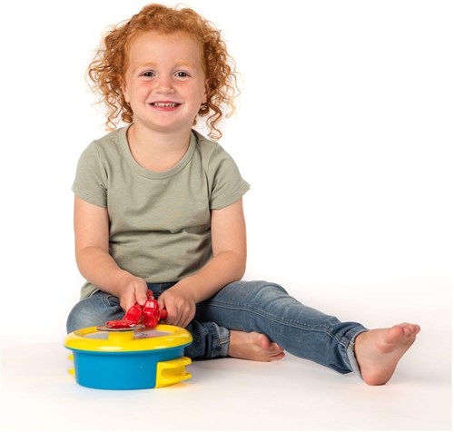 Studio 100 Bumba drum toy instrument with sticks for children-2