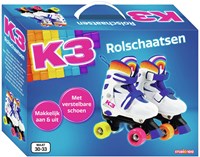 Studio 100 roller skates K3 adjustable size 30-33 purple rainbow