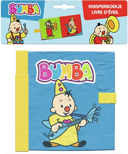 Studio 100 Bumba crinkle book baby toy music and motor skills