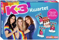 Studio 100 card game K3 quartet - music game for children