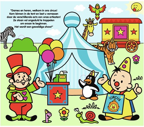 Studio 100 Bumba board book flaps circus interactive baby book-2