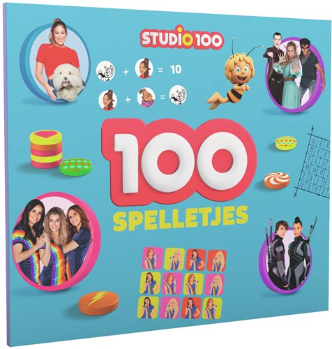Studio 100 Activity Book - Kabouter Plop Coloring and Puzzle Book