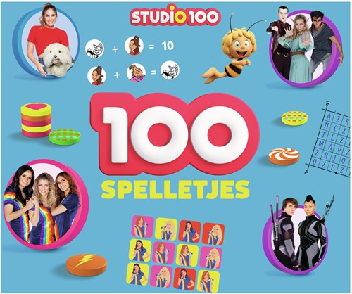 Studio 100 Activity Book - Kabouter Plop Coloring and Puzzle Book-2