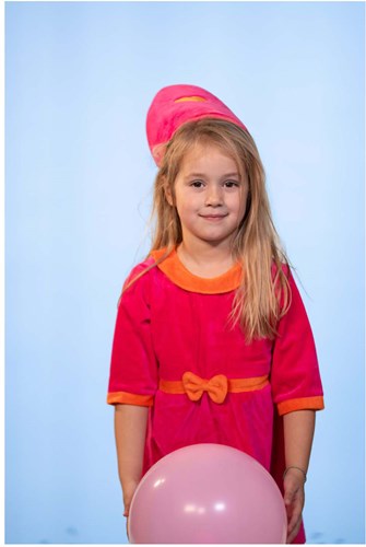 Studio 100 Bumba dress-up Bumbina pink polyester dress size 98-104-3