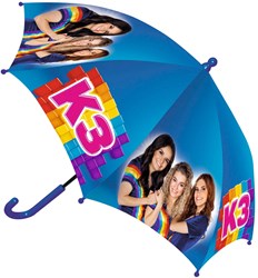 Studio 100 K3 kids umbrella dark blue rainbow 73 cm