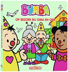 Studio 100 Bumba board book picture book - Visiting Grandma and Grandpa